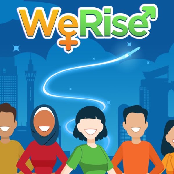 We rise mobile game in collaboration with UN Women